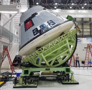 Boeing CST-100 Starliner Weight and CG of Large Objects and Spacecraft
