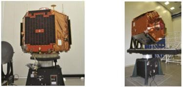 Spacecraft in Vertical Orientation on KSR6000